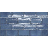 Плитка Equipe 15x8 настенная Altea Thistle Blue глянцевая