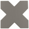 Керамогранит Equipe 12x12 напольная Porto Cross Black матовая