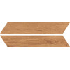 Керамогранит Bottega Flwd Cognac Chevron матовая 40x7