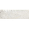 Плитка 120x40 1217 rectificado white relieve wave глянцевая белый Porcelanite Dos