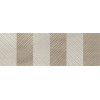 Плитка Porcelanite DOS декор 90x30 9542 Sakai Taupe Relieve Hiroki Porcelanitе Dos Sakai 9542 матовая