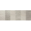 Плитка Porcelanite DOS декор 90x30 9542 Sakai Silver Relieve Hiroki Porcelanitе Dos Sakai 9542 матовая