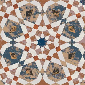 Плитка Infinity Ceramica универсальная (напольная и настенная) 60x60 Керамогранит STARLET Coral Carving
