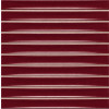 Плитка Vilar Albaro 20x20 настенная Florence Burgundy рельефная глянцевая бордовый