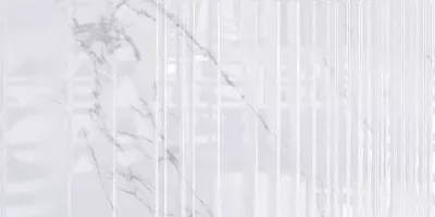 Плитка Axima 60x30 Мартиника настенная Орлеан белая рельеф 1,62м2/51,84м2 глянцевая