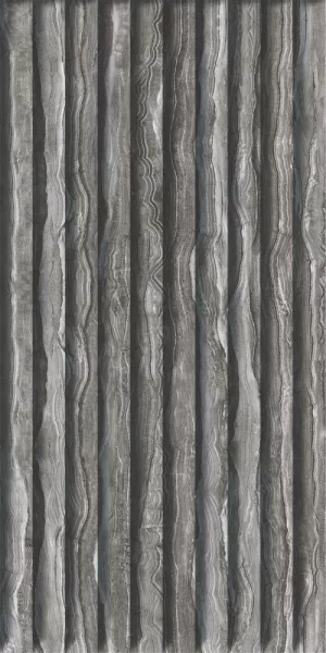 Плитка Axima 60x30 Сити настенная темно-серая рельеф глянцевая