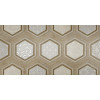 Плитка Axima 50x25 Рона декор беж D матовая