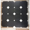 Керамогранит Metlaha Диана Черный матовая 40x40