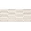 Настенная плитка рельефная Alure Oval Ivory 75x30 матовая бежевый Cifre