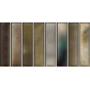 Настенная плитка рельефная Borealis Green 30x15 глянцевая зеленый El Barco