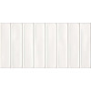 Настенная плитка рельефная Roma Glossy White 30x15 глянцевая белый El Barco