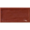 Настенная плитка базовая Glamour Burdeos 15x8 глянцевая бордовый El Barco
