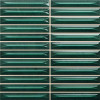 Настенная плитка рельефная Nairobi Arrow Green 20x20 глянцевая зеленый Ceramica Vilar Albaro