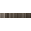 Настенная плитка рельефная Metallica Silver 30x5 металлизированная серый Ceramica Vilar Albaro