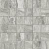 Мозаика 29x29 Gemstone mosaico silver lux глянцевая серый Ascot