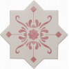 Керамогранит Cevica Becolors Star Dec. Stencil Coral матовая 13x13