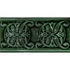 Плитка Cevica Classic 10 Esmeralda Craquele глянцевая 15x8