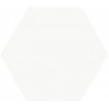 Керамогранит Cevica Good Vibes White Hex. Box 0,402 матовая 16x14
