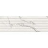 Плитка 90x30 Barabbas rustic b white 1265 глянец белый Sina