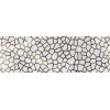 Плитка 90x30 Varna light grey rustic 1399 глянцевая серый Sina