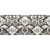 Плитка 58x24 Sublime damasco calacata декор настенный глянцевая серый Unicer