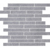 Мозаика Idalgo Гранит Стоун Оксидо 2 полуполированная светло-серый 30x36