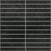 Мозаика Idalgo Гранит Стоун Оксидо 1 полуполированная черный 30x30