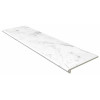 Керамогранит Gres Aragon Peld. Red.120 Marble Carrara Blanco Liso матовая 120x30