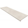 Клинкер Gres Aragon Peldaño Redondo 120 Petra Crema Liso матовая 120x30