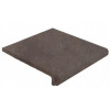 Клинкер Gres Aragon Peldaño Redondo 33 Capri Chocolate матовая 33x33