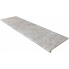 Клинкер Gres Aragon Peldaño Redondo 120 Petra Gris Liso матовая 120x30