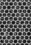 Плитка Керамин 40x28 Помпеи настенная 1 тип черный глянцевая