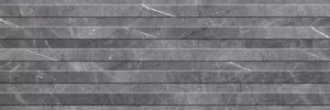 Плитка Керамин 90x30 Канон настенная 1Д серый матовая