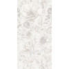 Плитка Ape Ceramica Bellagio Dec Brezza Bianco Mix Rect матовая цветы белый 120x60