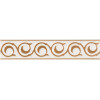 Бордюр 30x6 9мм Listello Venere Oro глянцевая Abk