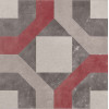 Декор 30x30 9мм Dec Combi 4 Gri Rosso Ret матовая Abk