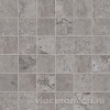 Мозаика 30x30 9мм Alpes Raw Mos Quadr Lead матовая Abk