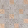 Мозаика 30x30 9мм Alpes Raw Mos Quadr Glam Grey матовая Abk