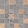 Мозаика 30x30 9мм Alpes Raw Mos Quadr Glam Lead матовая Abk