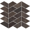 Мозаика 30x29 9мм Interno 9 Mos Versus Dark матовая Abk