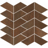 Мозаика 30x29 9мм Interno 9 Mos Versus Rust матовая Abk