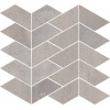 Мозаика 30x29 9мм Interno 9 Mos Versus Silver матовая Abk