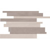 Мозаика 40x30 9мм Mos Brick Bone Warm матовая Abk