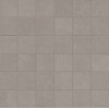 Мозаика 30x30 9мм Mos Quadretti Grey матовая Abk