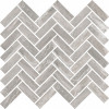 Мозаика 30x30 9мм Sensi Mos Chevron Arabesque Silver матовая Abk