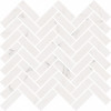 Мозаика 30x30 9мм Sensi Mos Chevron Statuario White матовая Abk