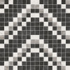 Мозаика 30x30 9мм Sensi Mos Dekor Cold Lux+ полированная Abk