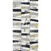 Керамогранит 120x60 9мм Керамо Epoque 21 Tesserae Antique 3D Rett лаппатированная Ariana
