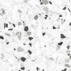 Керамогранит Click Ceramica 27x24 Tempo Black гладкая матовая бело-черно-голубой