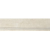 Плитка Alpas ступень фронтальная Beton Ivory матовая 120x30